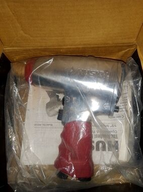 1/2" Impact Wrench Red Silver